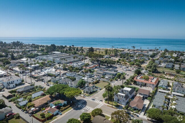 Take a walk outside and feel the ocean breeze in Old Town Carpinteria.
