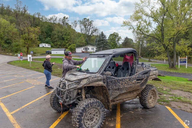 People come from miles around to enjoy a day at Mines and Meadows in Big Beaver.