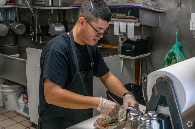 The staff at Plainville House of Pizza are known for their warm and friendly service.