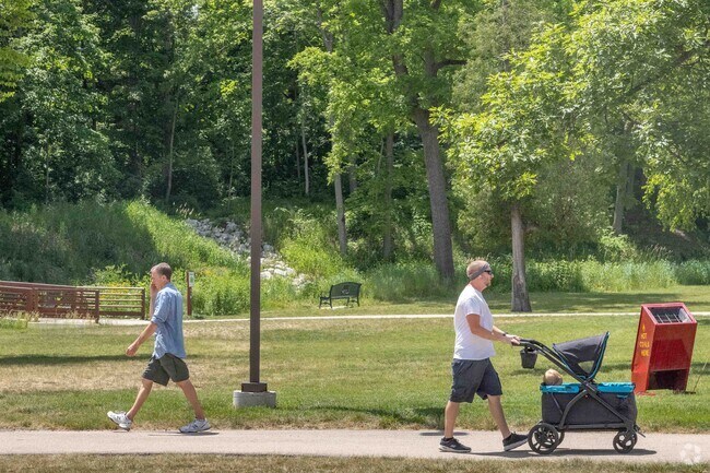 Petrifying Springs Park is a great place to go for a stroll.