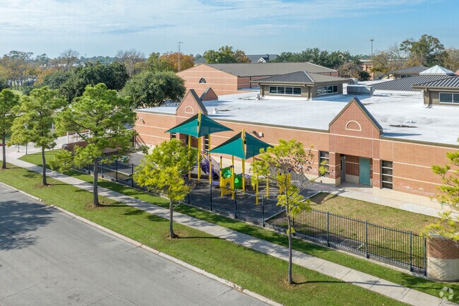 Enjoy playful moments at Treasure Forest's quaint smaller playground.