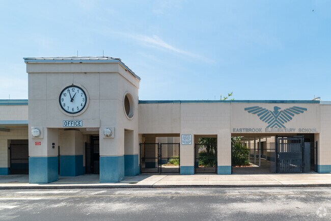 Eastbrook Elementary School serves students in grades K-5.