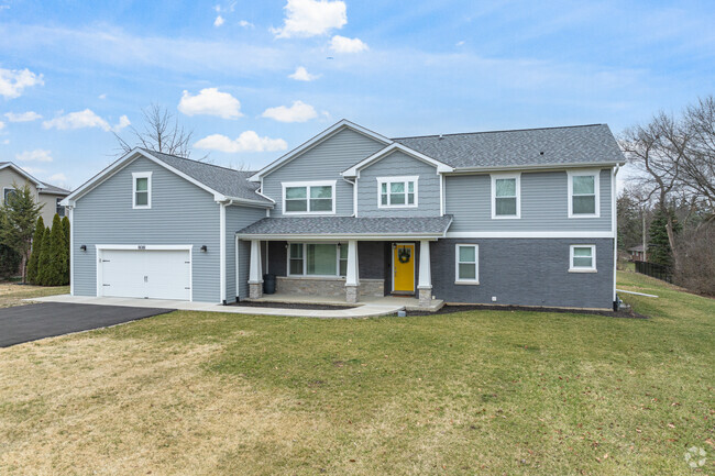 Modern craftsman style homes with spacious yards can be found throughout Darien.