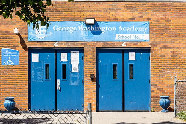 Grades PK-8 populate the George Washington School in Elizabeth.