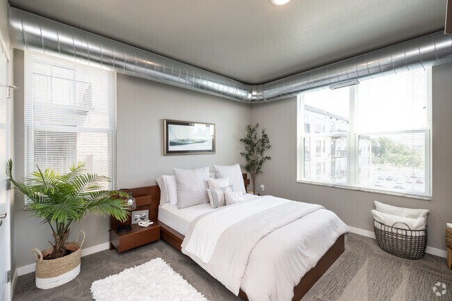 2BR, 2BA - 1,018SF - Second Bedroom