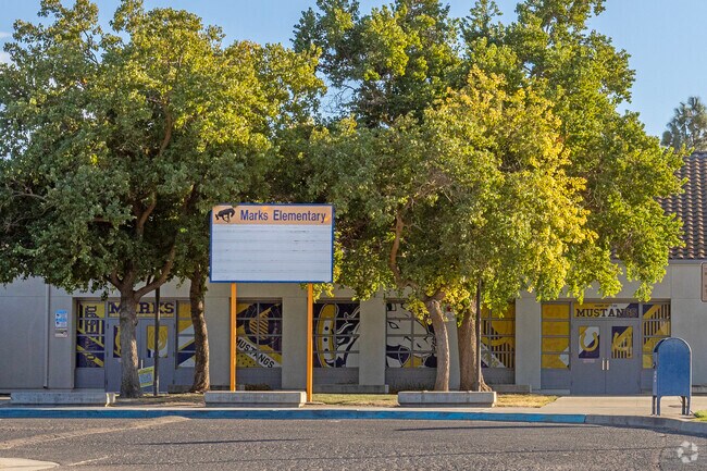 Bernhard Marks Elementary School serves grades 3-5 in Dos Palos.