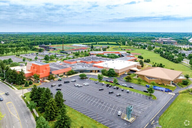 Dublin Coffman High School near Shannon Heights serves the students in grades 9-12.