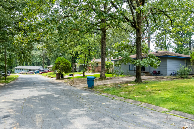 Wakefield has quiet tree lined streets with amazing traditional homes.