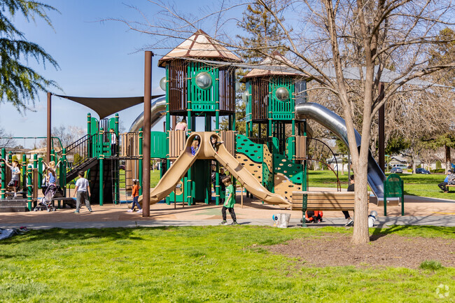 Your children will have fun at Doerr Park's playground.