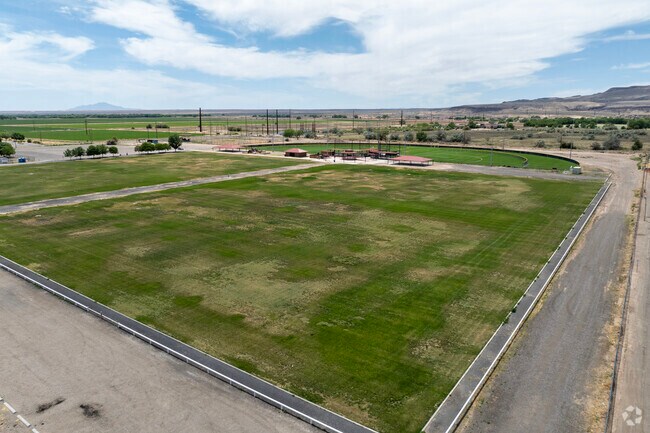 The Los Lunas Sports Complex has many sports fields for residents to enjoy.
