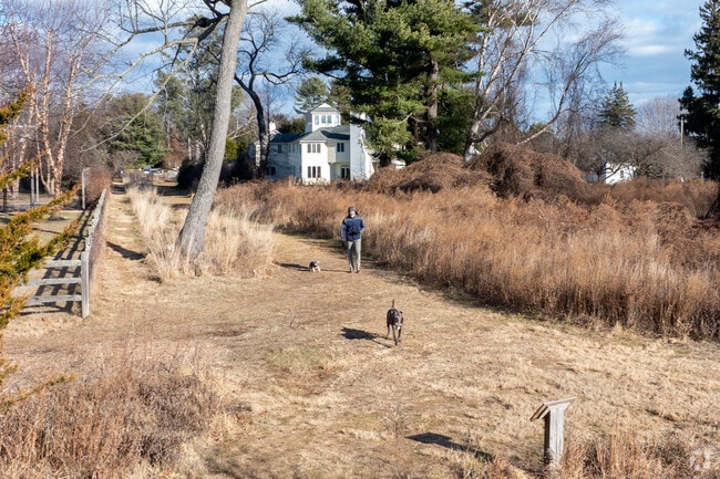 H. Smith Richardson Wildlife Preserve in Greens Farms is perfect for a stroll with your pet.