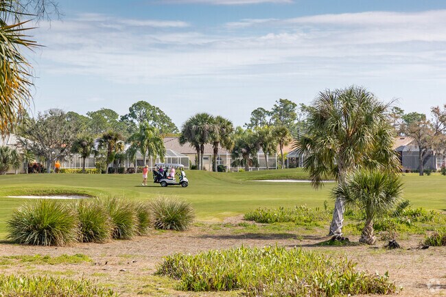 North Port has some of the most picturesque golf courses in the area.