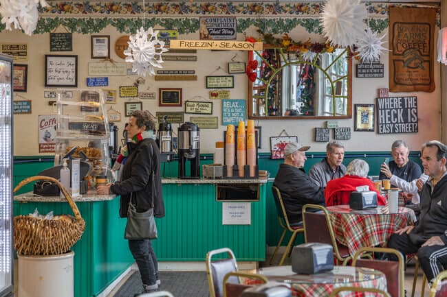 Grab a cup of coffee at the Goodie Shoppe in New Fairfield before work.
