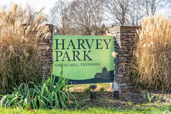 Harvey Park in Thompson's Station offers trails and open green space.