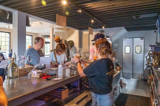 Missing Mountain Brewery offers delicious food and craft beers, all while you take in breathtaking views of the Cuyahoga River.