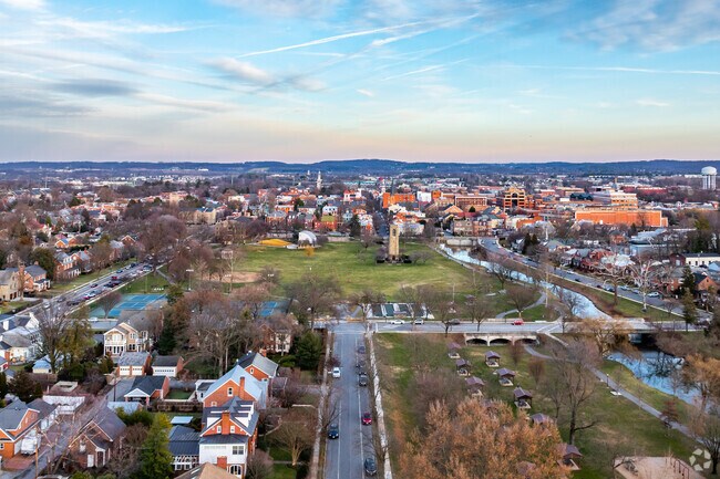 Experience stunning skies all year long in Downtown Frederick.