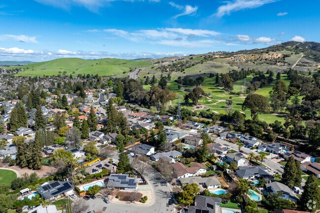 Diablo Shadows offers luxury living with scenic hillside views.