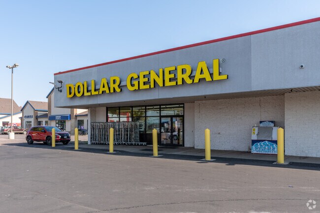 The Dollar General store is just down the street and a great place to pick up household needs.