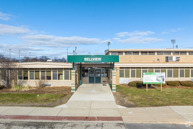 Located just off 10 Mile Road, Bellview Elementary offers a well-rounded curriculum and after-school clubs.