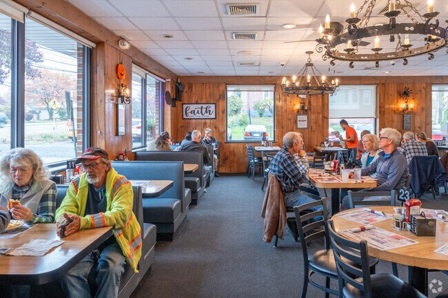 Friends and family gather at the Macungie Diner in Lower Macungie West for a tasty breakfast.