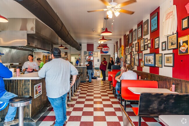 C.F. Penn Hamburgers is a popular burger joint in Albany.