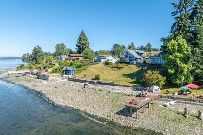 Southworth waterfront homes with private docks offer unparalleled access to the water.