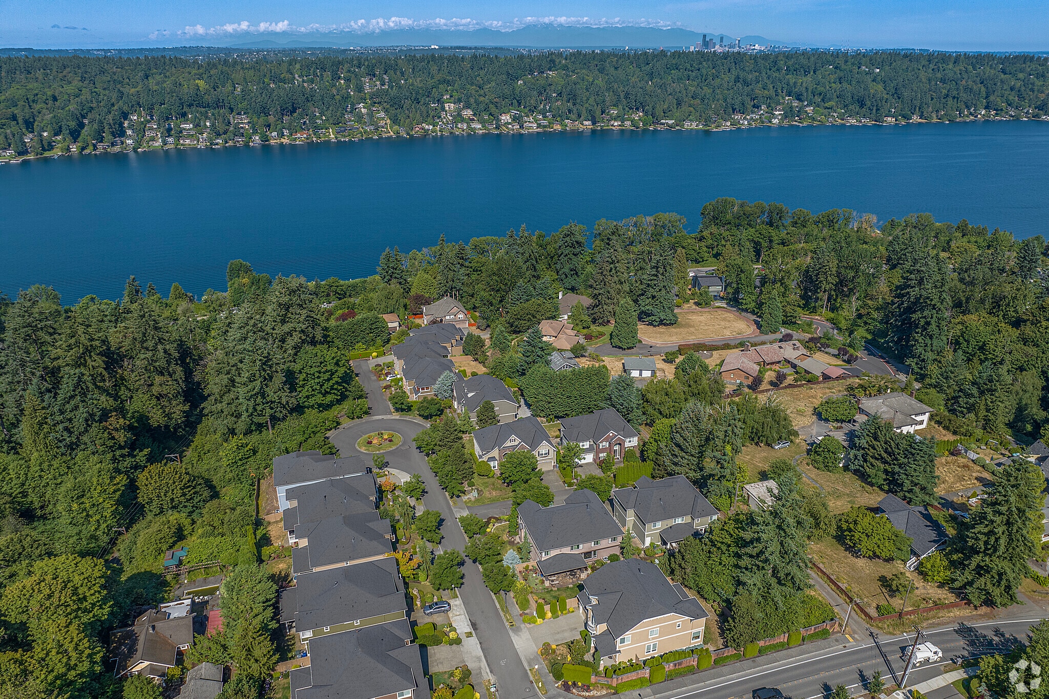 Homes are conveniently close to Lake Washington in Newport.