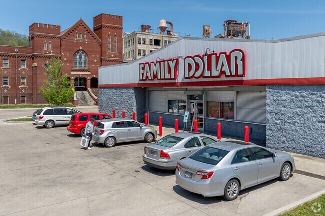 Bargain hunters in South Fairmount visit Family Dollar for value priced goods.