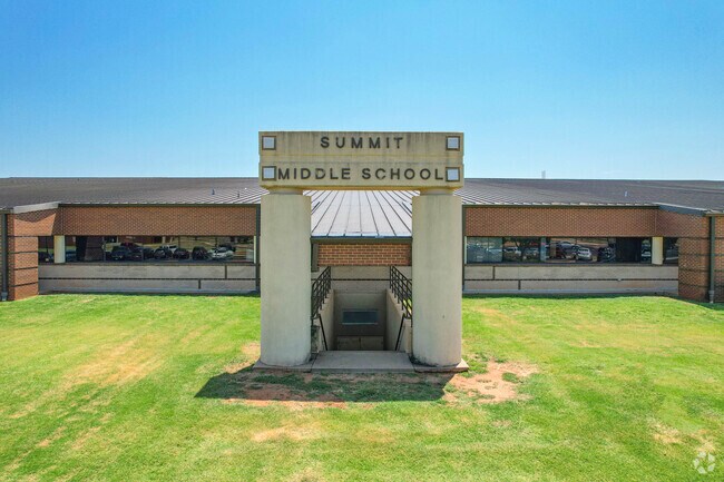 Children from all over OKC attend Summit Middle School.