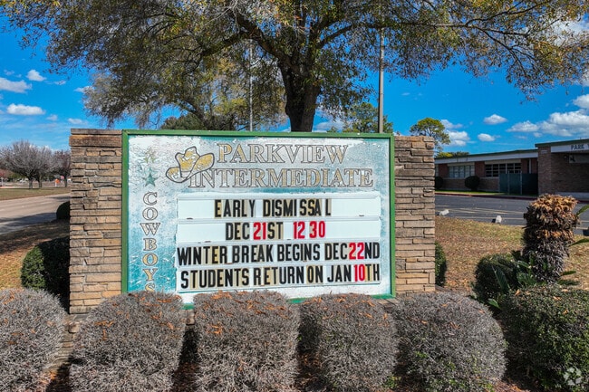 Parkview opened in 1965 and once housed 1,100 students in just 7th & 8th grades!