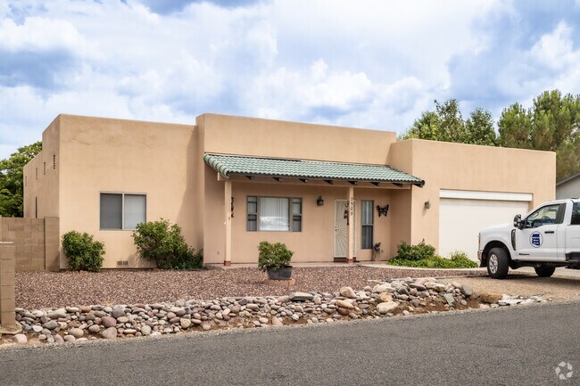 Southwest Adobe style homes with earthtones can be found in Prescott East.