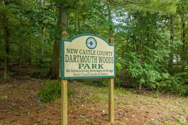 Dartmouth Woods Park is a small, wooded, community park located in Brandywine.