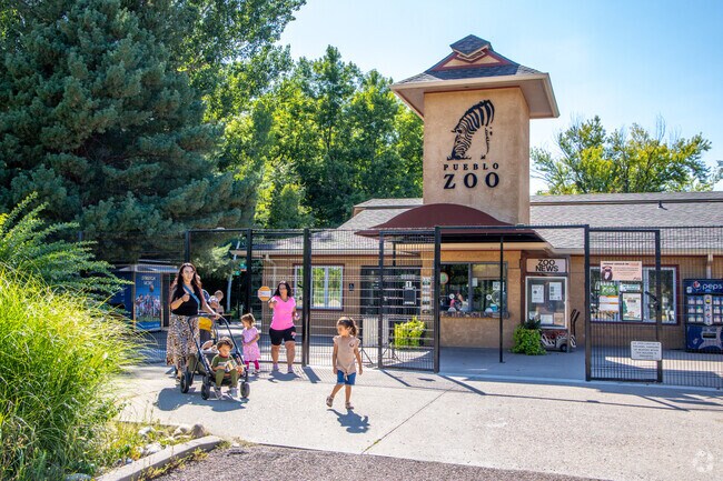 Pueblo City Park host the Pueblo Zoo with over 400 animals.