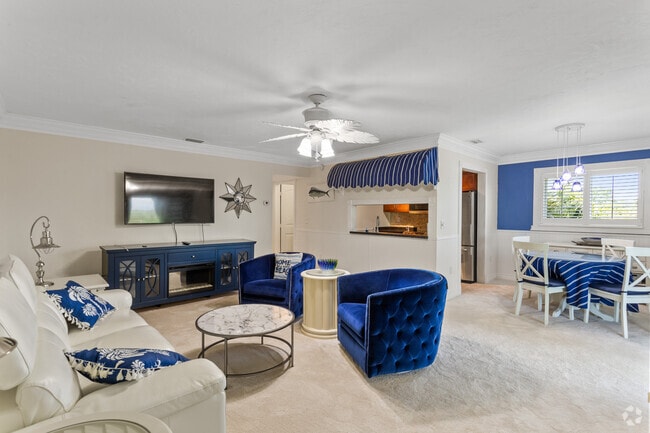 2BR, 1BA - 1000SF - Living Room