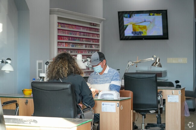 Bella Nails is a locally owned nail salon with thousands of colors to choose from.