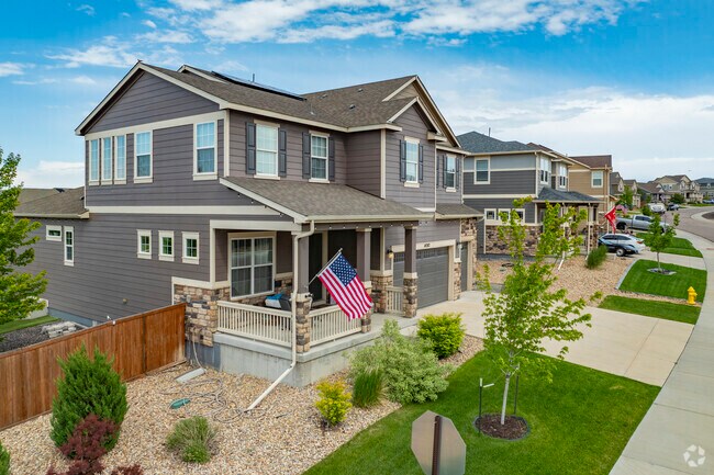 Lewis Pointe in Thornton, Colorado, shines with modern homes designed for comfort and connection. Clean lines and contemporary finishes echo the vibrant, evolving spirit of the neighborhood.