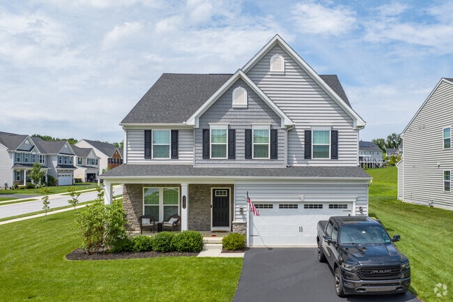Newer developments are scattered across the countryside in East Fallowfield.