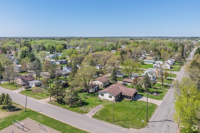 The city of Little Falls has many different types of homes.