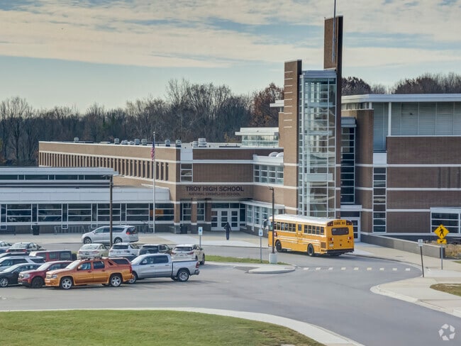 Students are offered a great education at Troy High School.