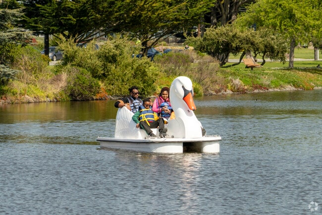 Many water activities are available in New Monterey.