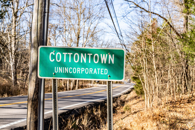 Cottontown is made up of mostly farm land.