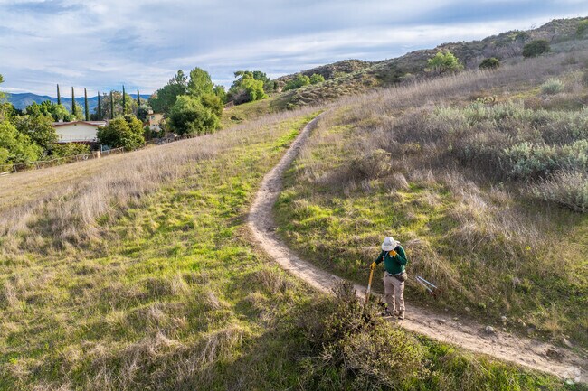 Locals take care of the trails around Mount McCoy.
