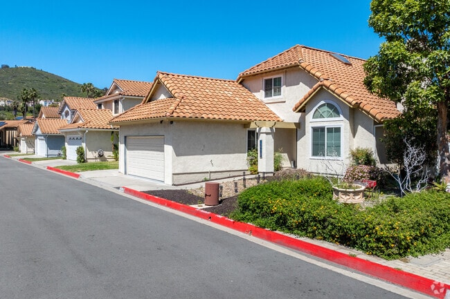 Spring Valley homes carry Spanish influence with tiled roofs in the southern region.