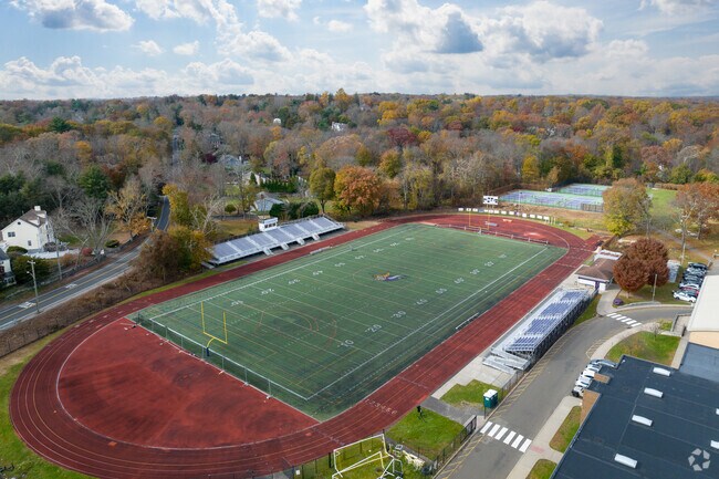 Westhill High school has a new football field.