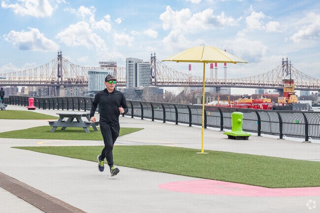 Athletic activities occur year round in Murray Hill.