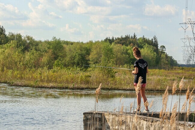 Atco Lake is a popular spot for fishing in the area.