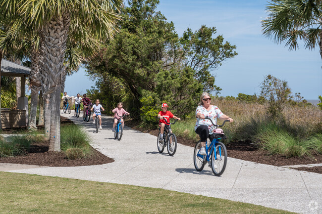 New Town residents have a variety of amenities and sights all around town.