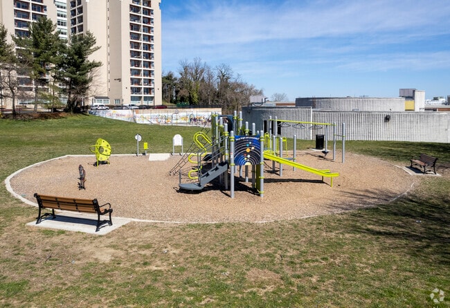 Children in Allendale love to frolic on the playground at the Mary E. Rodman Recreation Center.