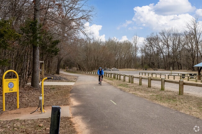 Anglers Ridge in Danville has a network of trails for bicyclists to explore.