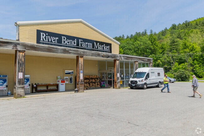 River Bend Farm Market in Brookline is a local favorite for fresh goods, homemade treats, and small-town charm.